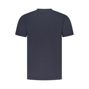Cavalli Class Blue Cotton Men T-Shirt