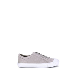 Fendi Beige Rubber Low Top Sneakers