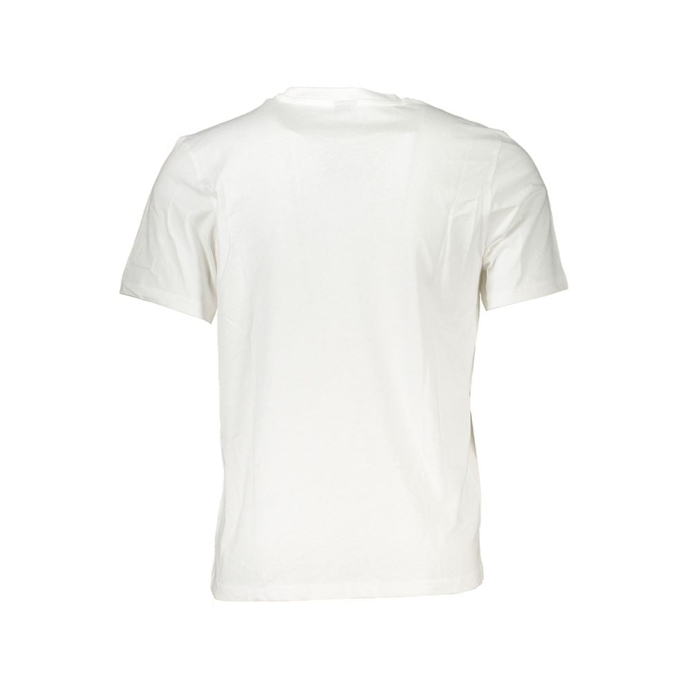 North Sails White Cotton Men T-Shirt