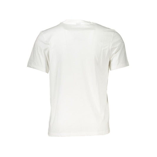 North Sails White Cotton Men T-Shirt