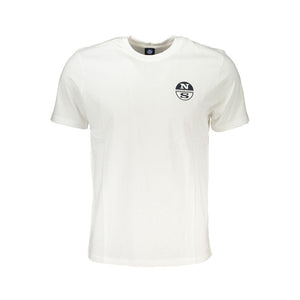 North Sails Bianco Cotton Men T-Shirt