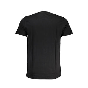 Cavalli Class Nero Cotton Men T-Shirt