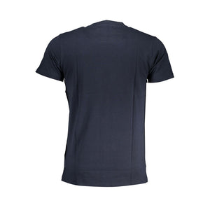 Cavalli Class Blu Cotton Men T-Shirt