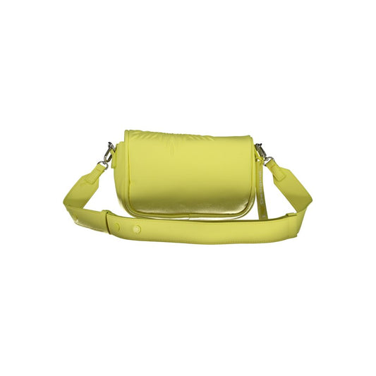 Desigual Giallo Poliuretano Women Handbag