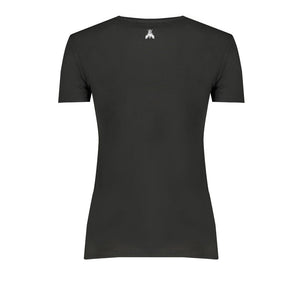 Patrizia Pepe Black Organic Cotton Women T-Shirt