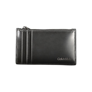 Calvin Klein Black Leather Men Wallet