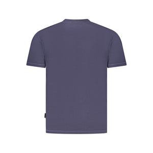 Napapijri Blue Cotton Men T-Shirt