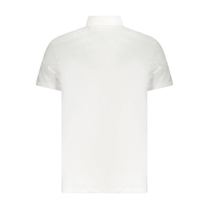 Calvin Klein White Cotton Men Polo Shirt
