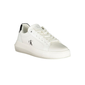 Calvin Klein White Leather Women Sneaker