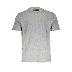 Plein Sport Brown Cotton Men T-Shirt