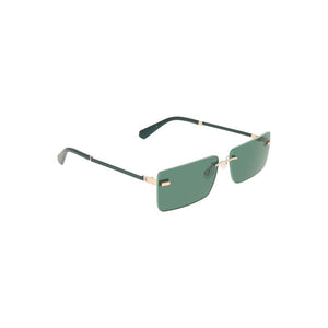 Calvin Klein Green Metal Women Sunglass