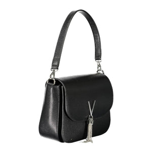 Mario Valentino Black Polyurethane Women Handbag