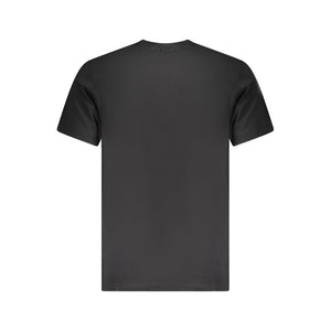 Fila Black Cotton Men T-Shirt