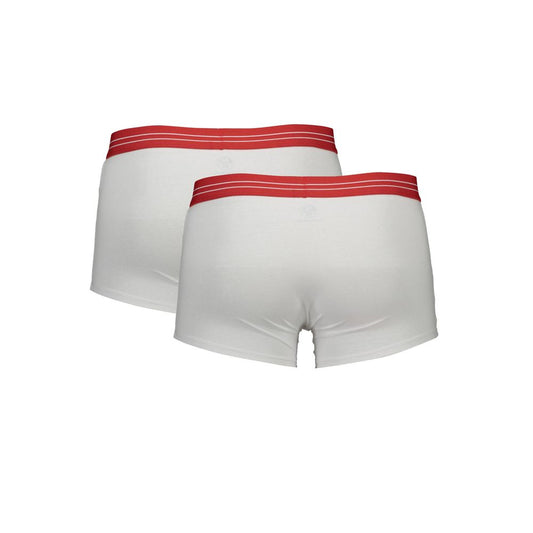 North Sails White Cotton Men Boxer