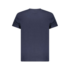 Tommy Hilfiger Blue Cotton Men T-Shirt