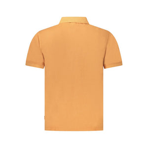 Pepe Jeans Orange Cotton Men Polo Shirt