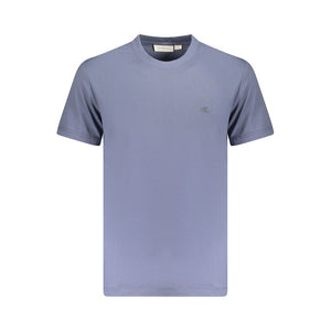 Calvin Klein Blue Cotton Men T-Shirt