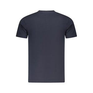 Cavalli Class Blue Cotton Men T-Shirt