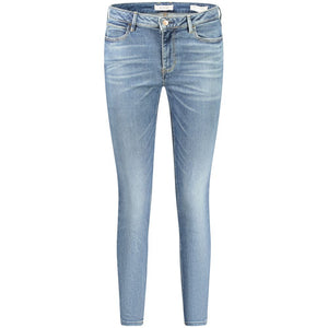 Guess Jeans Blue Recycled Cotton Women Jeans