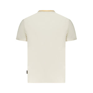 Napapijri White Cotton Men T-Shirt