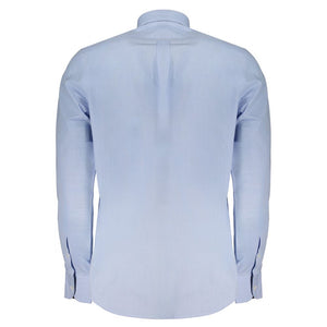 Harmont & Blaine Light Blue Cotton Men Shirt