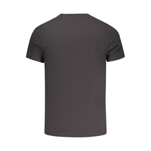 Tommy Hilfiger Black Cotton Men T-Shirt