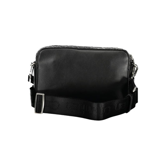 Calvin Klein Black Polyurethane Women Shoulder Bag