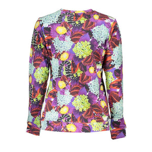 Cavalli Class Purple Cotton Women Sweater