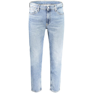 Calvin Klein Blue Cotton Men Jeans