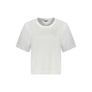 K-WAY White Cotton Women T-Shirt