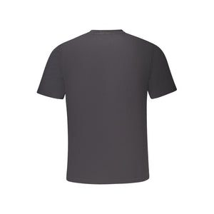 North Sails Black Cotton Men T-Shirt