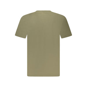 Timberland Verde Cotton Men T-Shirt
