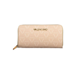 Mario Valentino Beige Polyurethane Women Wallet