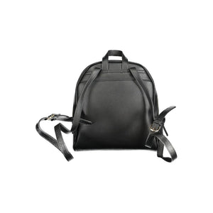 Mario Valentino Nero Poliuretano Women Backpack