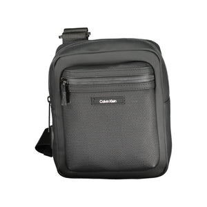 Calvin Klein Black Polyester Men Shoulder Bag