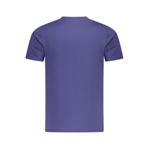Cavalli Class Blue Cotton Men T-Shirt