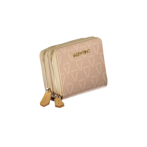 Mario Valentino Beige Polyethylene Women Wallet