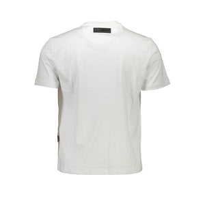 Plein Sport White Cotton Men T-Shirt