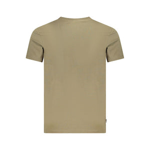 Timberland Verde Cotton Men T-Shirt