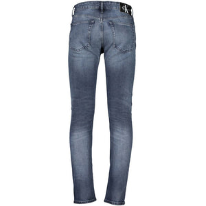 Calvin Klein Blue Cotton Men Jeans