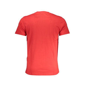 Cavalli Class Red Cotton Men's T-Shirt