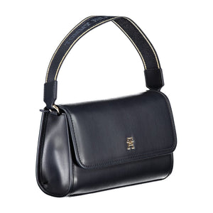 Tommy Hilfiger Blue Polyurethane Women Handbag