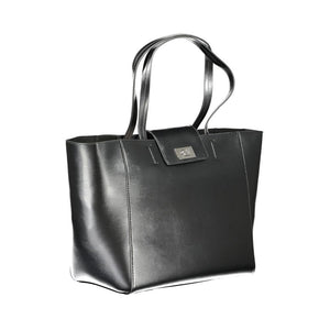 Calvin Klein Black Polyester Women Handbag