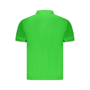 North Sails Green Cotton Men Polo Shirt