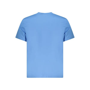 Calvin Klein Light Blue Cotton Men T-Shirt