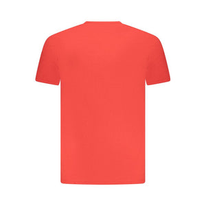 Cavalli Class Red Cotton Men T-Shirt