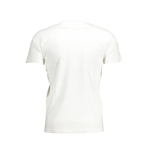 Sergio Tacchini White Cotton Men T-Shirt