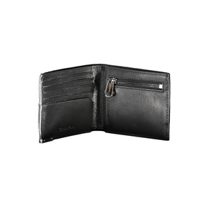 Calvin Klein Black Leather Men Wallet