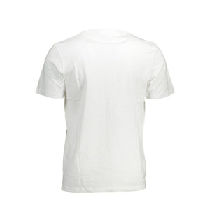 Timberland White Cotton Men T-Shirt