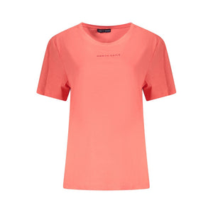 North Sails Pink Cotton Women T-Shirt